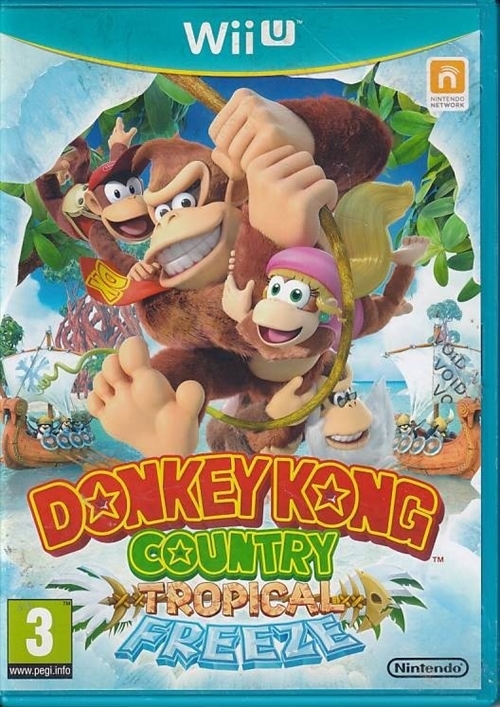 Donkey Kong Country Tropical Freeze - Nintendo WiiU (B Grade) (Genbrug)